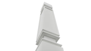 Fabuwood Frost SP36 Base Post, Detail View