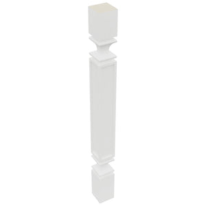 Fabuwood Frost SP3X3 Base Post, Top View