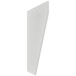 Fabuwood Frost VDL Vanity Desk, Front View