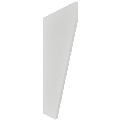 Fabuwood Frost VDL Vanity Desk, Front View