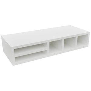 Fabuwood Frost WO306 Wall Organizer Rack, Front View