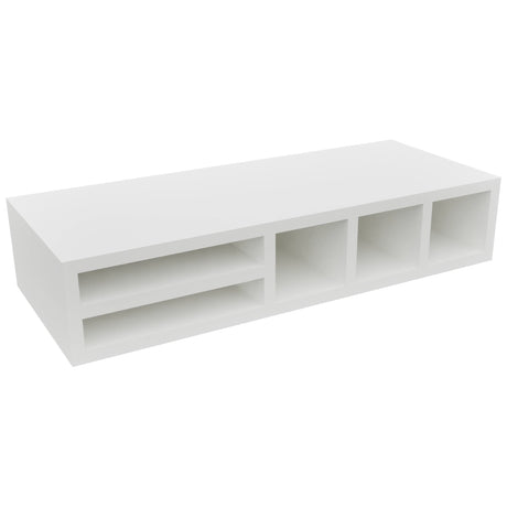Fabuwood Frost WO306 Wall Organizer Rack, Front View