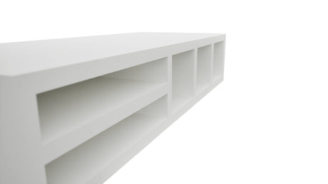 Fabuwood Frost WO306 Wall Organizer Rack, Detail View