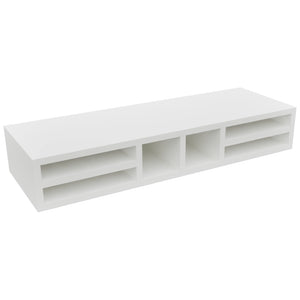 Fabuwood Frost WO366 Wall Organizer Rack, Front View