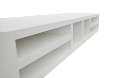 Fabuwood Frost WO366 Wall Organizer Rack, Detail View