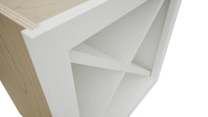Fabuwood Frost WR18X18 Wall Wine Rack, Detail View