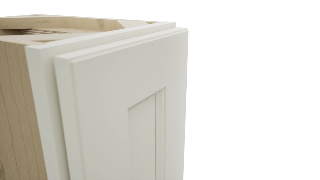 Fabuwood Fusion Dove B09FD-12D Base Full Door Cabinet, Detail View