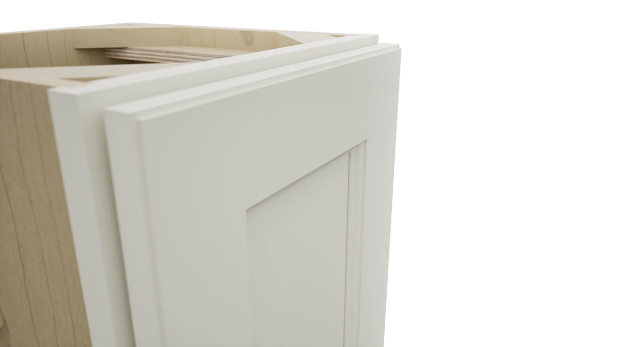 Fabuwood Fusion Dove B12FD-12D Base Full Door Cabinet, Detail View