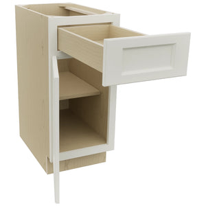 Fabuwood Fusion Dove B15 Base Standard Cabinet, Open View