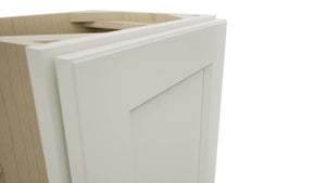 Fabuwood Fusion Dove B15FD-12D Base Full Door Cabinet, Detail View