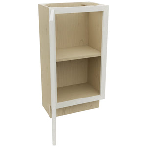 Fabuwood Fusion Dove B18FD-12D Base Full Door Cabinet, Open View