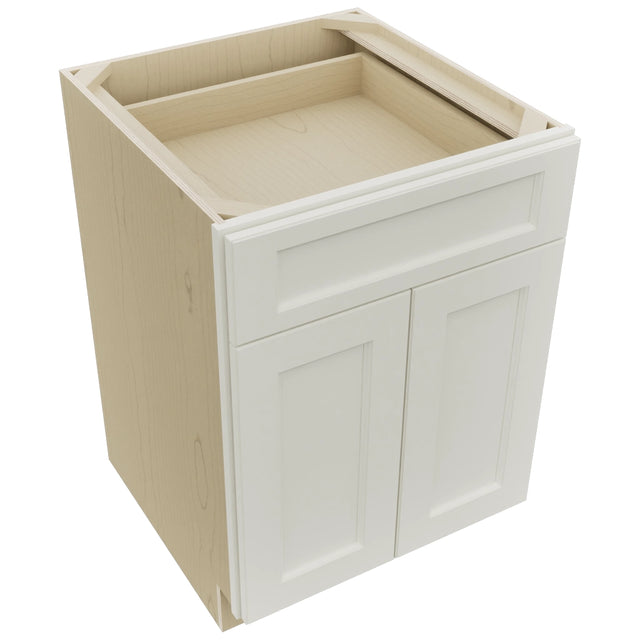 Fabuwood Fusion Dove B24 Base Standard Cabinet, Top View