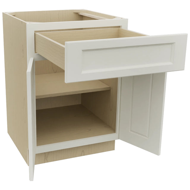 Fabuwood Fusion Dove B24 Base Standard Cabinet, Open View