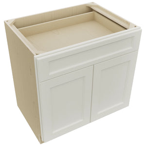 Fabuwood Fusion Dove B33SDF Base Standard Cabinet, Top View