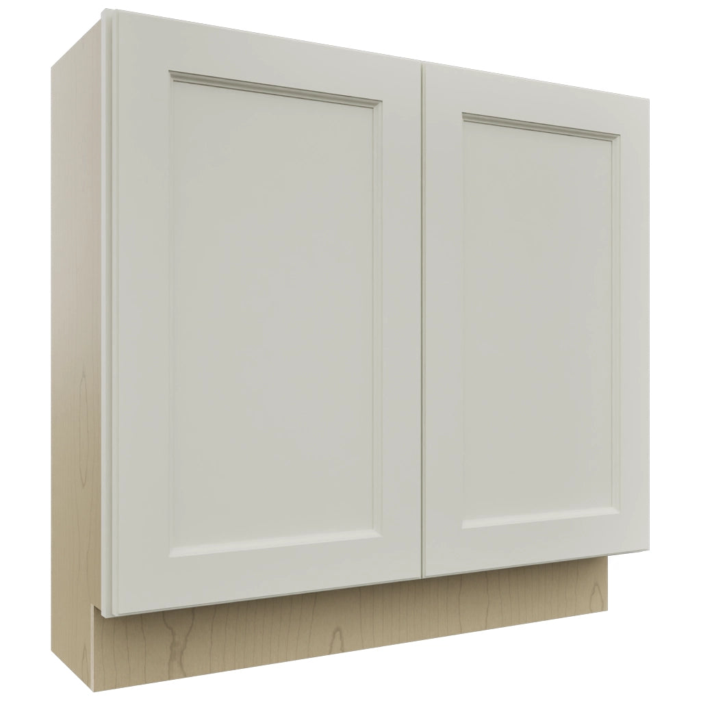 Fabuwood Fusion Dove B36FD-12D Base Full Door Cabinet, Front View