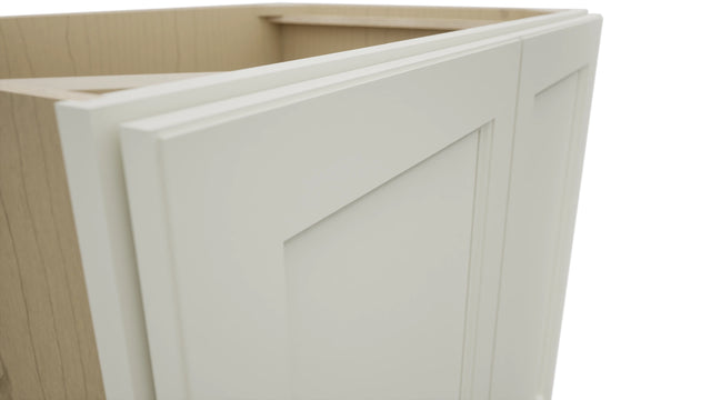 Fabuwood Fusion Dove B36FD Base Full Door Cabinet, Detail View