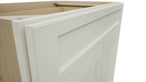 Fabuwood Fusion Dove B36SDF Base Standard Cabinet, Detail View