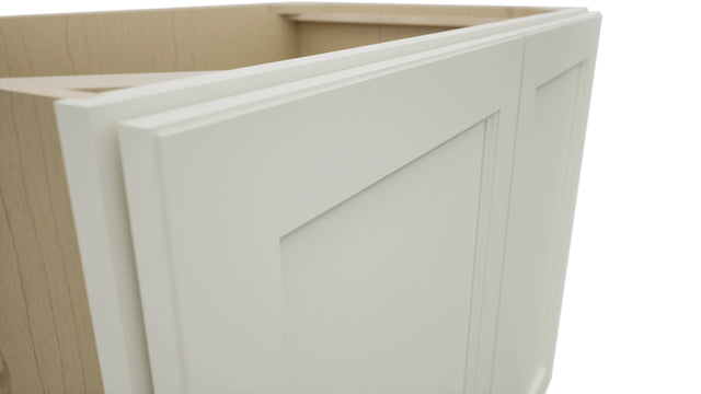 Fabuwood Fusion Dove B39FD Base Full Door Cabinet, Detail View