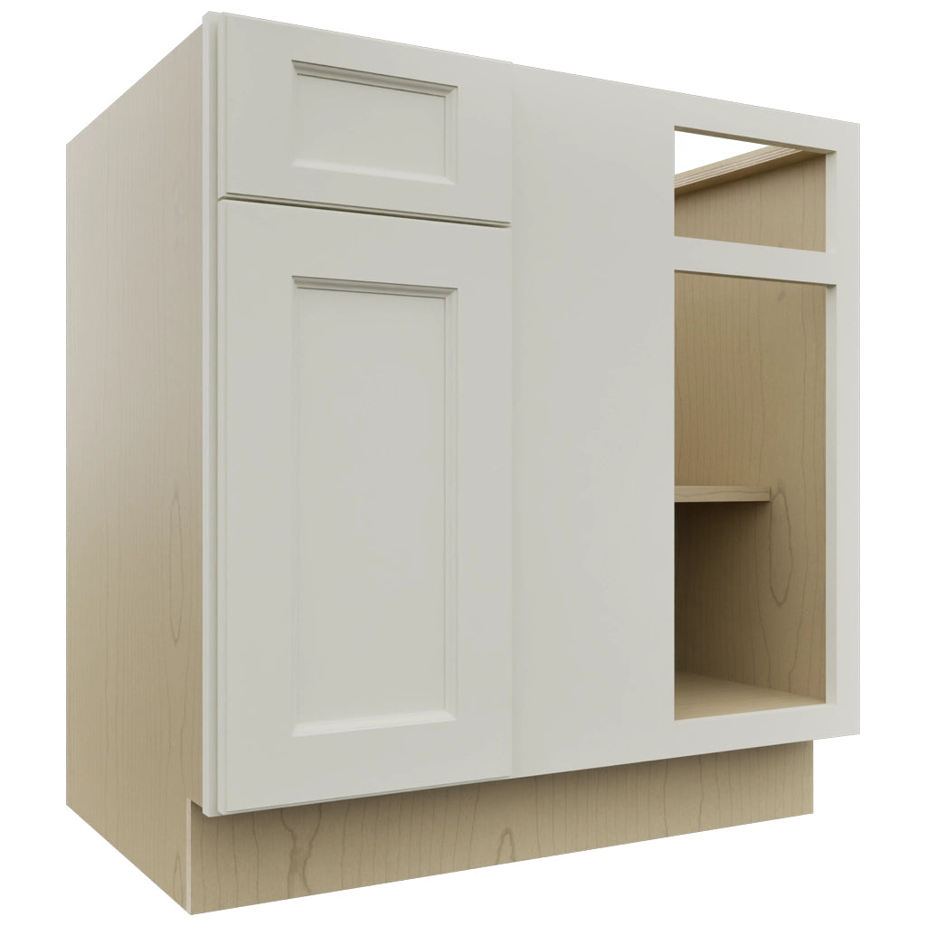Fabuwood Fusion Dove BLB39/42 Base Corner Blind Cabinet, Front View