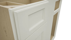 Fabuwood Fusion Dove BLB39/42 Base Corner Blind Cabinet, Detail View