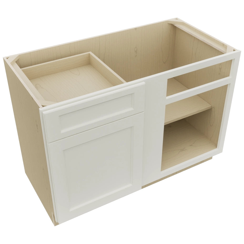 Fabuwood Fusion Dove BLB48/51 Base Corner Blind Cabinet, Top View