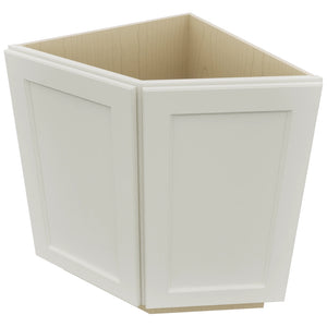Fabuwood Fusion Dove BRA24 Base Return Angle Cabinet, Top View