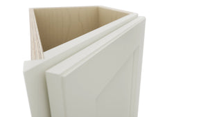Fabuwood Fusion Dove BTR12 Base Transitional Cabinet, Detail View