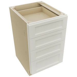 Fabuwood Fusion Dove DB21-4 Base 4 Drawers Cabinet, Top View