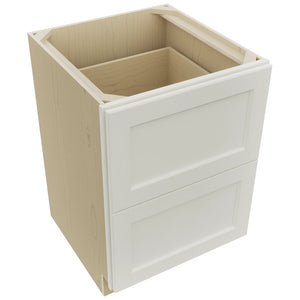 Fabuwood Fusion Dove DB24-2 Base 2 Drawers Cabinet, Top View
