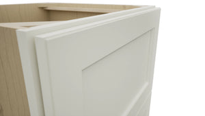 Fabuwood Fusion Dove DB24-2 Base 2 Drawers Cabinet, Detail View