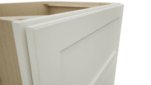 Fabuwood Fusion Dove DB30-2 Base 2 Drawers Cabinet, Detail View