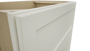 Fabuwood Fusion Dove DB36-2 Base 2 Drawers Cabinet, Detail View