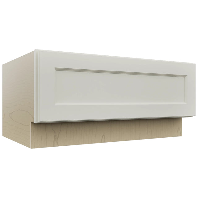Fabuwood Fusion Dove DBS36 Base Bench Seat Cabinet, Front View