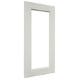 Fabuwood Fusion Dove DS DFG1530 Wall Prepped Door, Front View