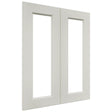 Fabuwood Fusion Dove DS DFG2430 Wall Prepped Door, Front View