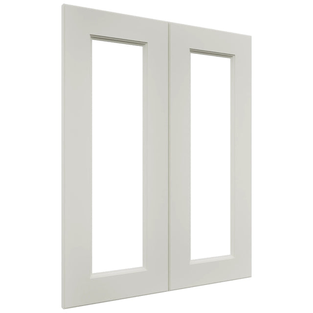 Fabuwood Fusion Dove DS DFG2430 Wall Prepped Door, Front View