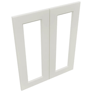 Fabuwood Fusion Dove DS DFG2430 Wall Prepped Door, Top View