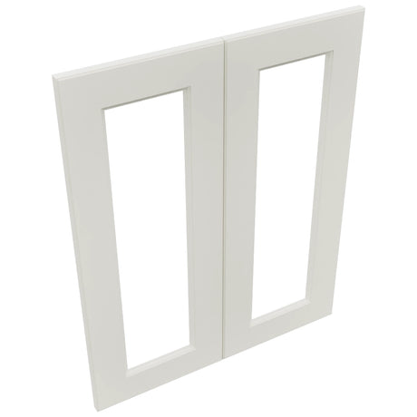 Fabuwood Fusion Dove DS DFG2430 Wall Prepped Door, Top View