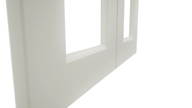 Fabuwood Fusion Dove DS DFG2430 Wall Prepped Door, Detail View