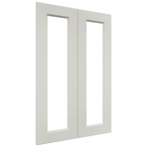 Fabuwood Fusion Dove DS DFG2436 Wall Prepped Door, Front View