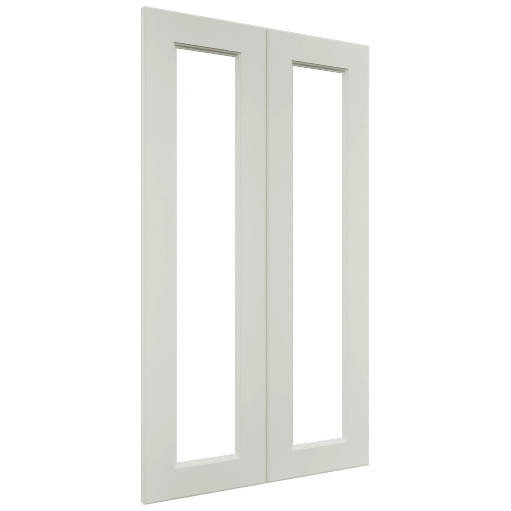Fabuwood Fusion Dove DS DFG2442 Wall Prepped Door, Front View