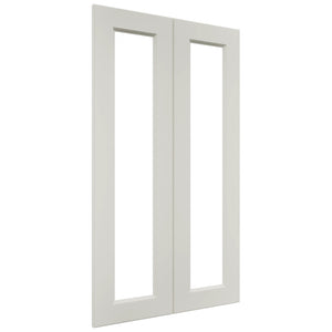 Fabuwood Fusion Dove DS DFG2442 Wall Prepped Door, Front View