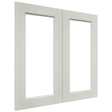 Fabuwood Fusion Dove DS DFG3030 Wall Prepped Door, Front View