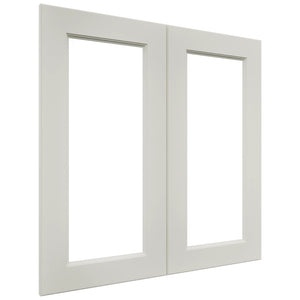Fabuwood Fusion Dove DS DFG3030 Wall Prepped Door, Front View