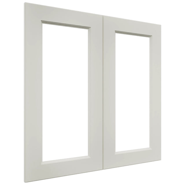 Fabuwood Fusion Dove DS DFG3030 Wall Prepped Door, Front View