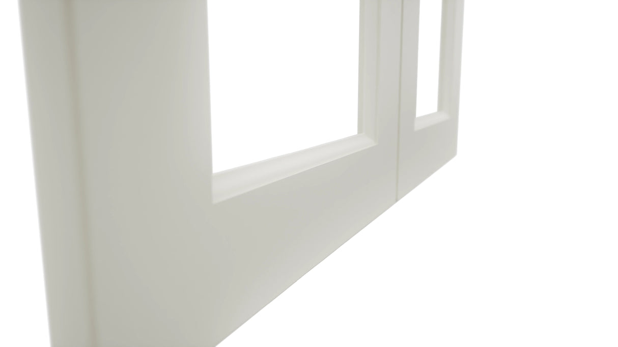 Fabuwood Fusion Dove DS DFG3030 Wall Prepped Door, Detail View