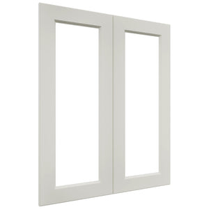 Fabuwood Fusion Dove DS DFG3036 Wall Prepped Door, Front View