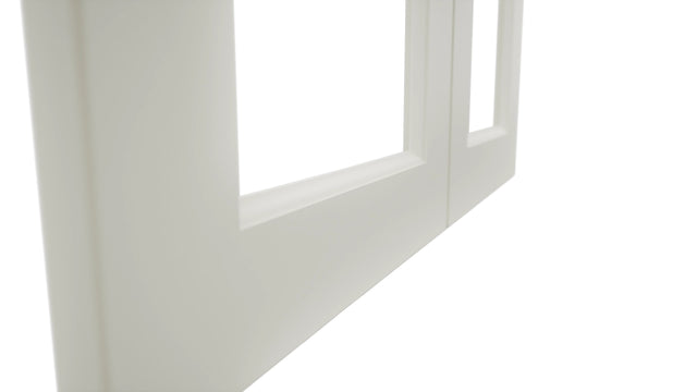 Fabuwood Fusion Dove DS DFG3036 Wall Prepped Door, Detail View