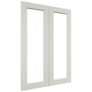Fabuwood Fusion Dove DS DFG3042 Wall Prepped Door, Front View