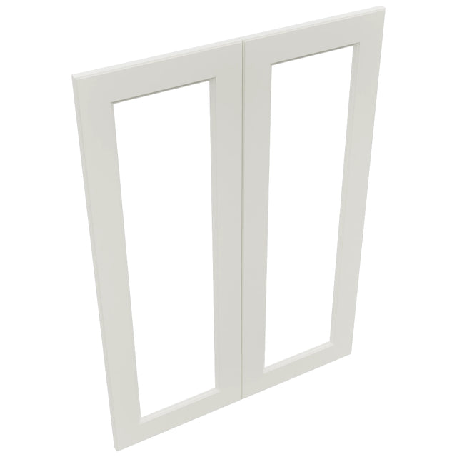 Fabuwood Fusion Dove DS DFG3042 Wall Prepped Door, Top View